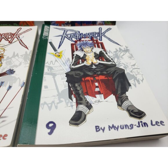 Ragnarok Manga Volumes 4 5 9 and 10 Set By Myung-Jin Lee Tokyopop - Picture 5 of 5